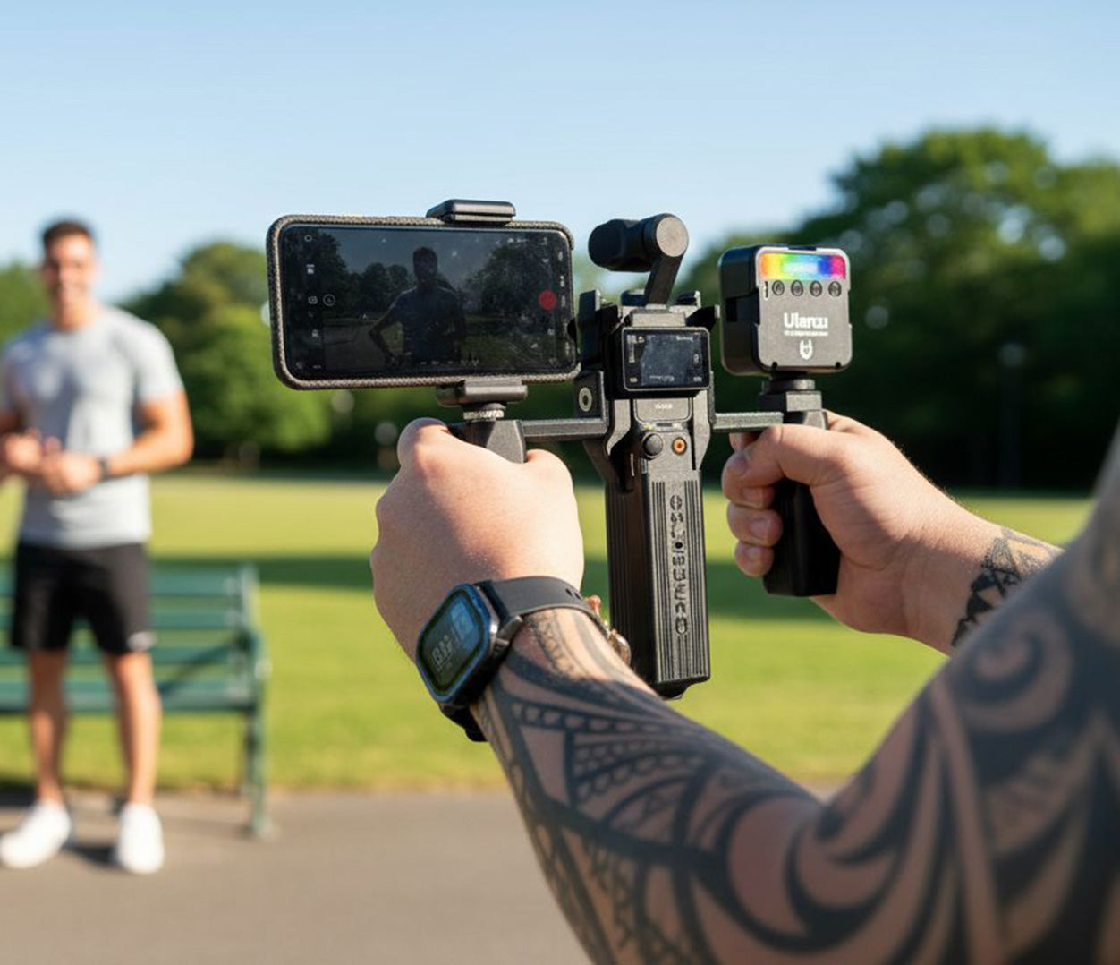 Doppelte Griffe für Pocket 3 Pro Hüllen – Vereinigtes Königreich