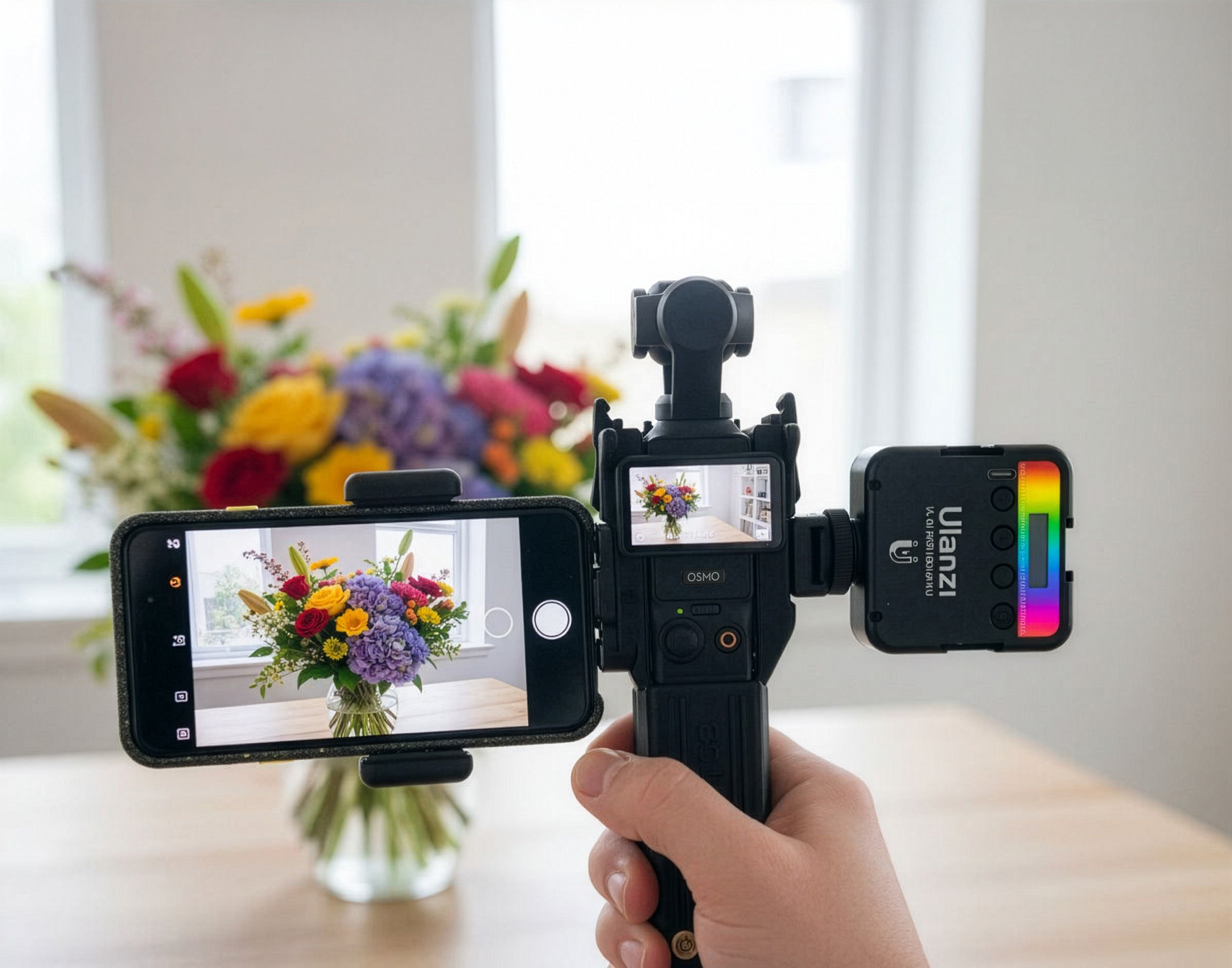 Pro Case für DJI Pocket 3 mit Akkuverlängerung – UK