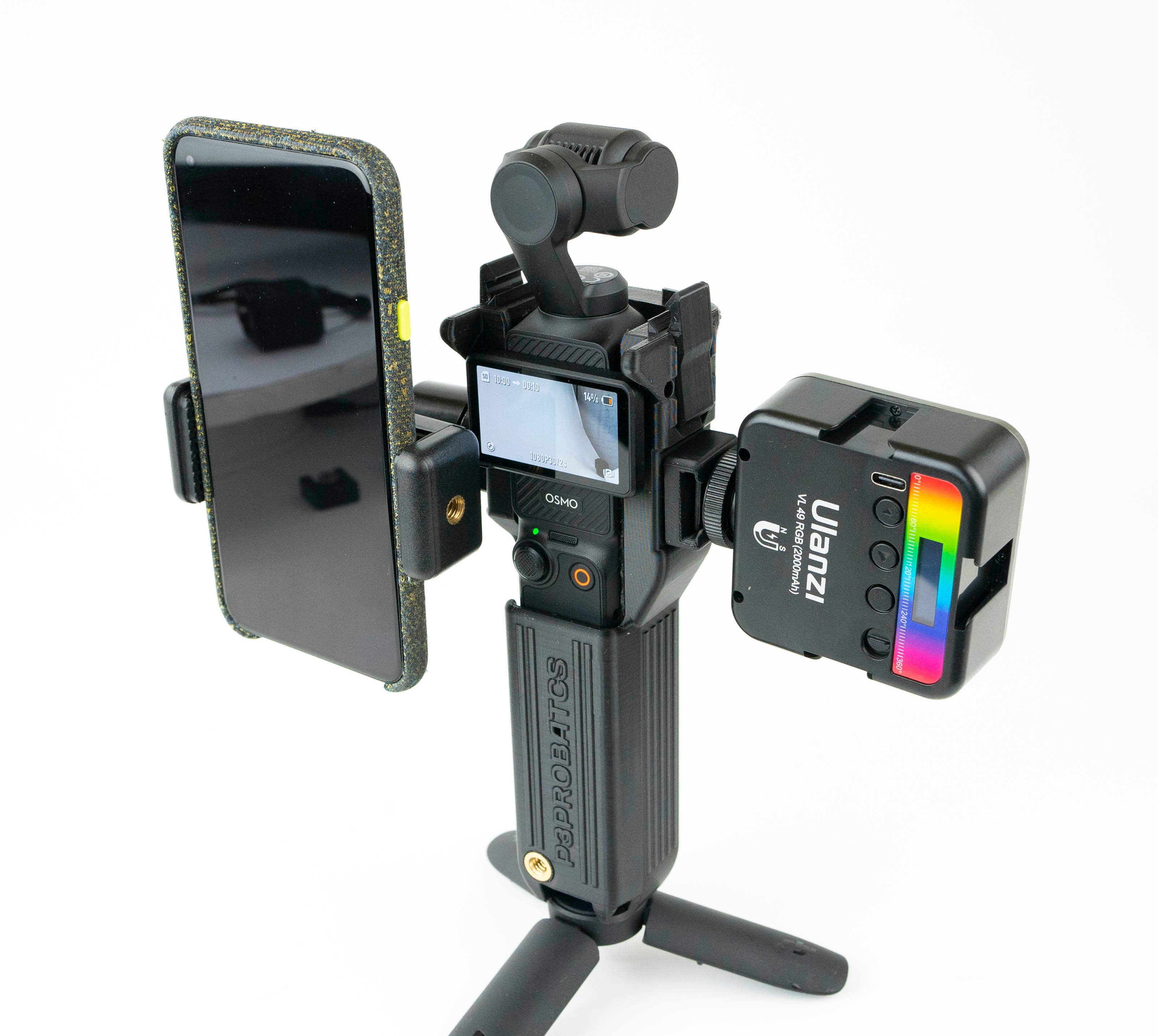 Pro Case für DJI Pocket 3 mit Akkuverlängerung – UK