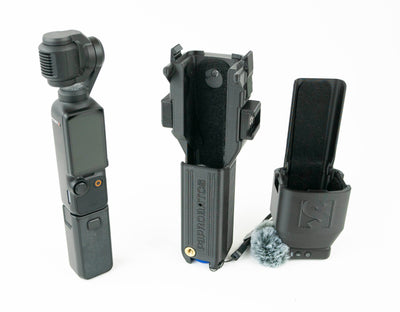 Étui Pro pour DJI Pocket 3 avec extension de batterie - États-Unis
