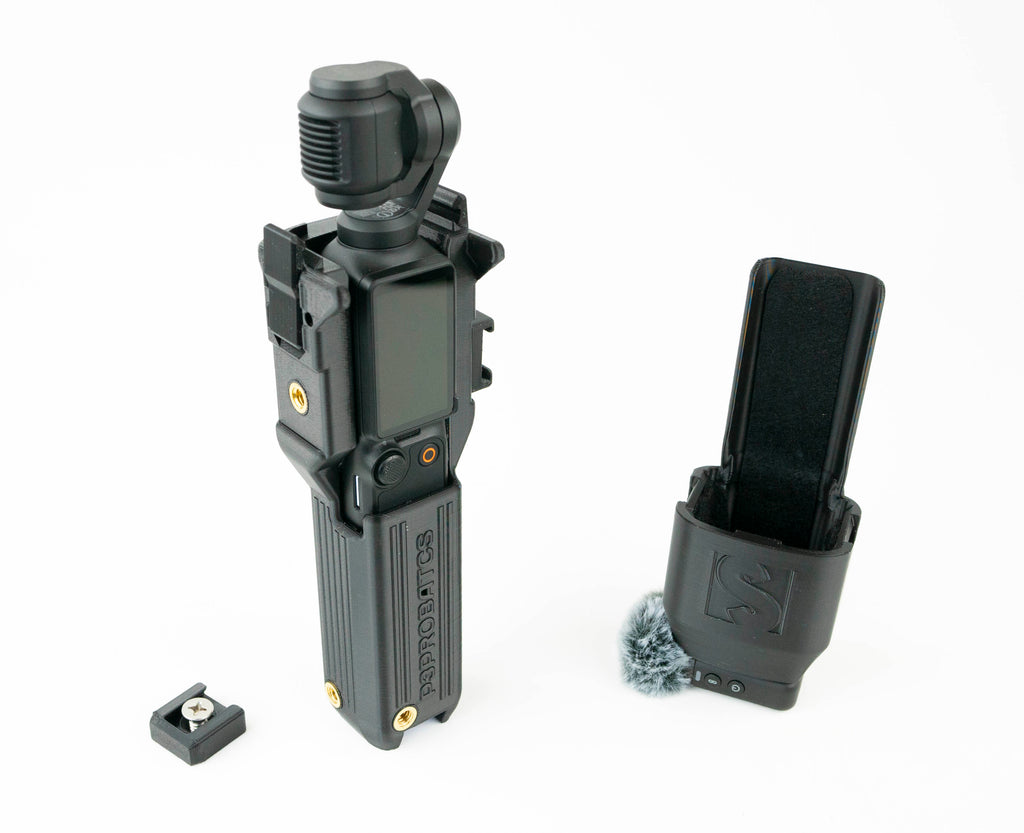 Pro Case für DJI Pocket 3 mit Akkuverlängerung – UK