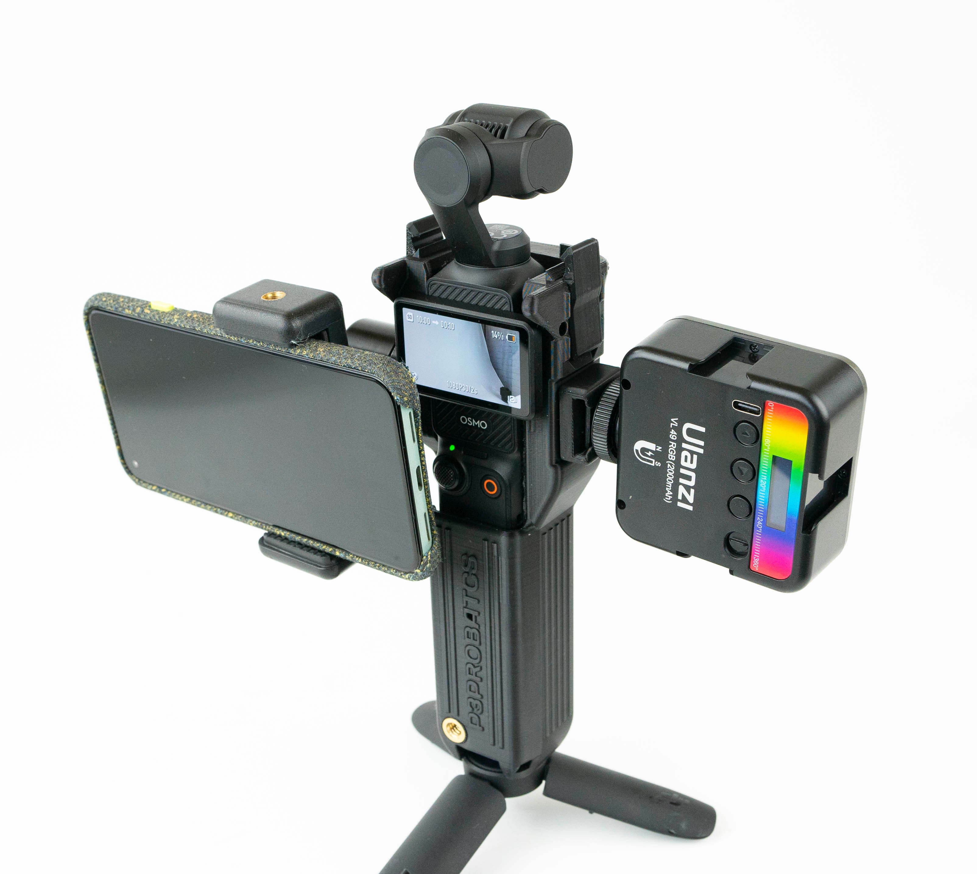 Pro Case für DJI Pocket 3 mit Akkuverlängerung – UK