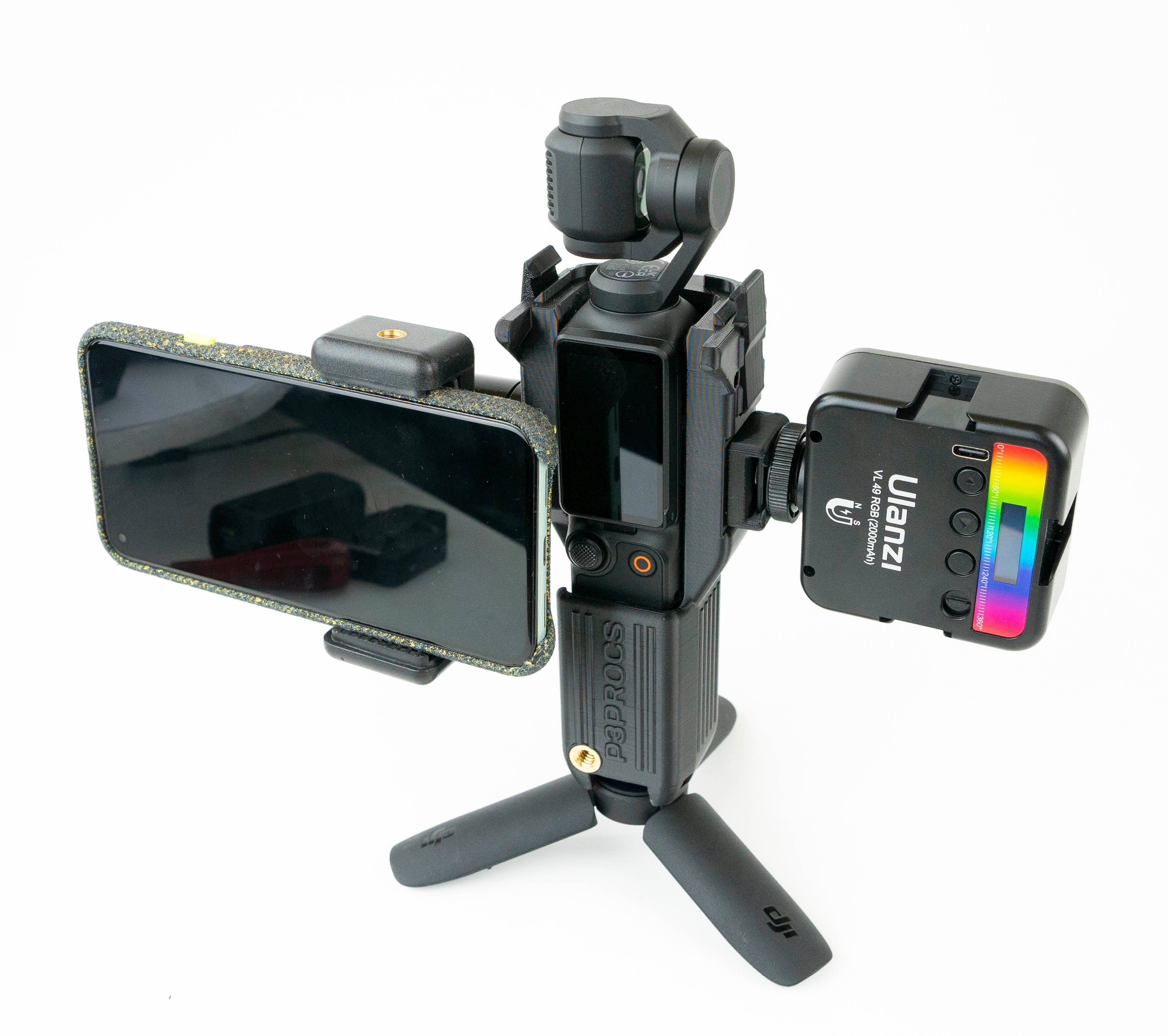 Pro Case für DJI Pocket 3 mit Stativbasis – Großbritannien