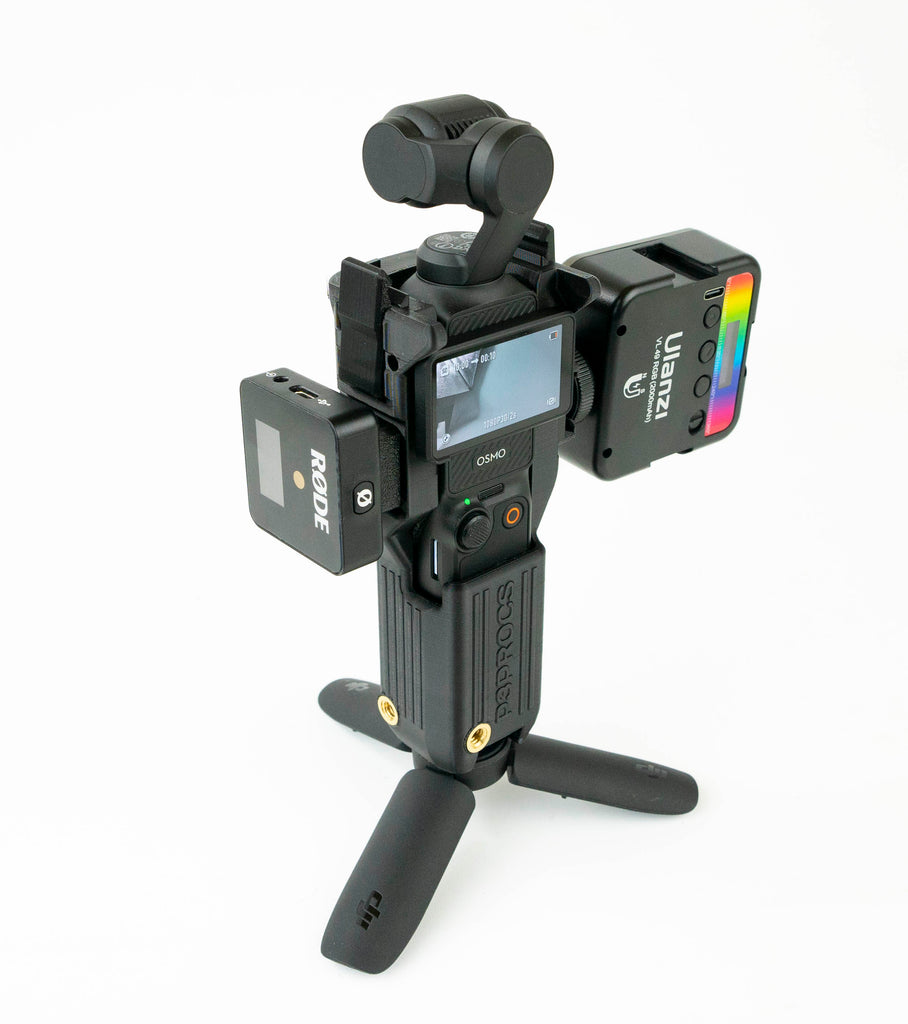 DJI Pocket 3 用 Pro ケース、三脚ベース付き - イギリス 
