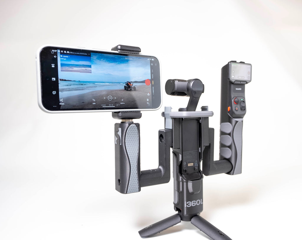 Jaula antivuelco para estuches Pocket 3 Pro