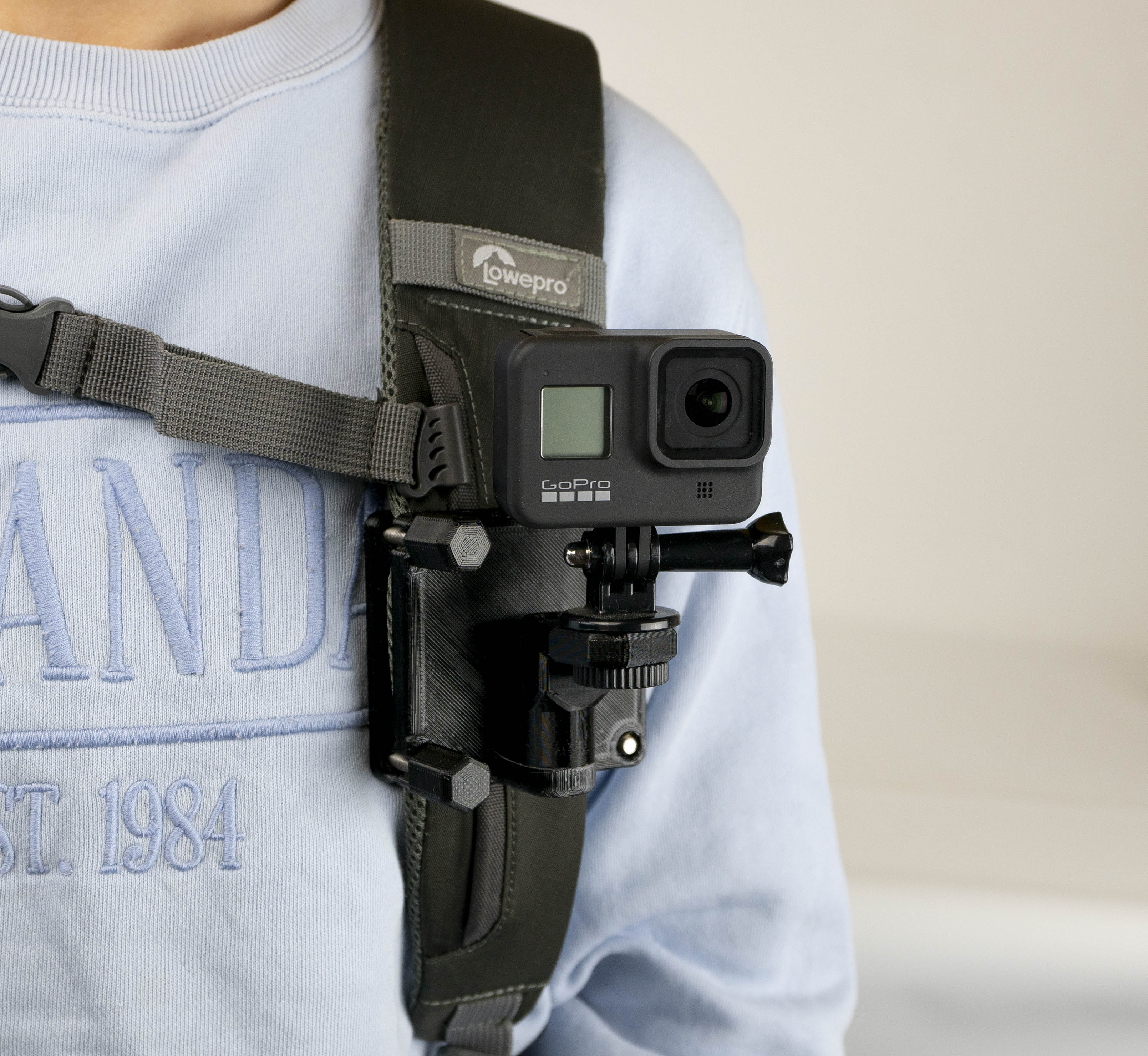 Pack Strap Camera Mount - UK - ScottyMakesStuff