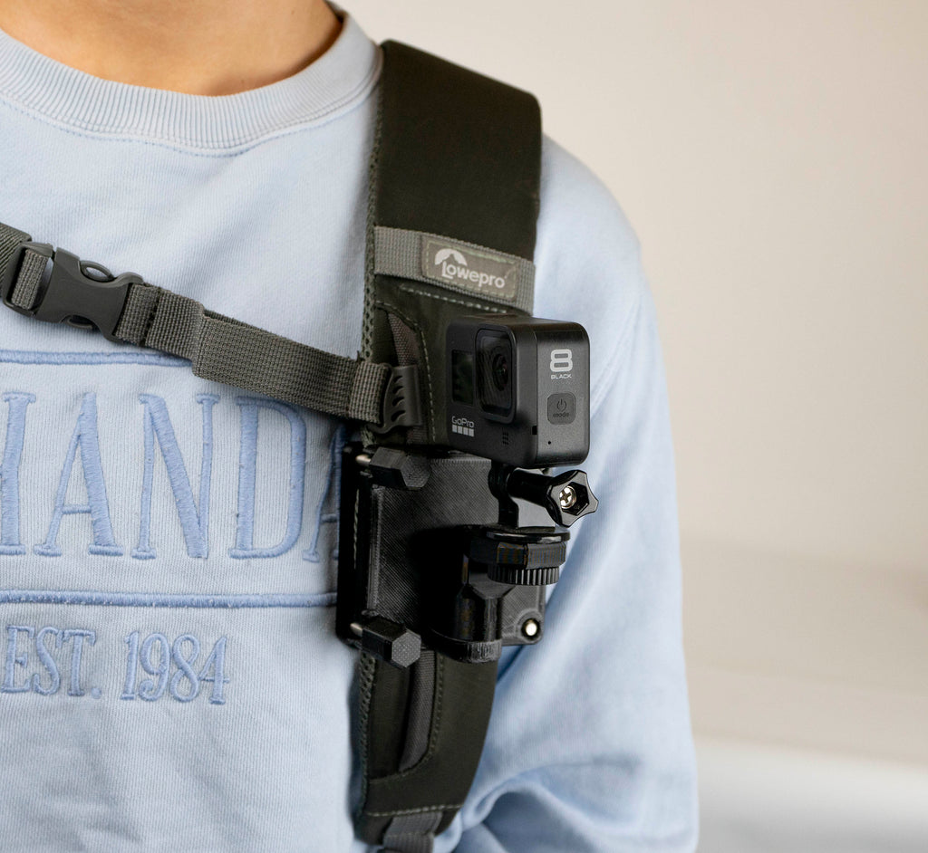 Pack Strap Camera Mount - UK - ScottyMakesStuff