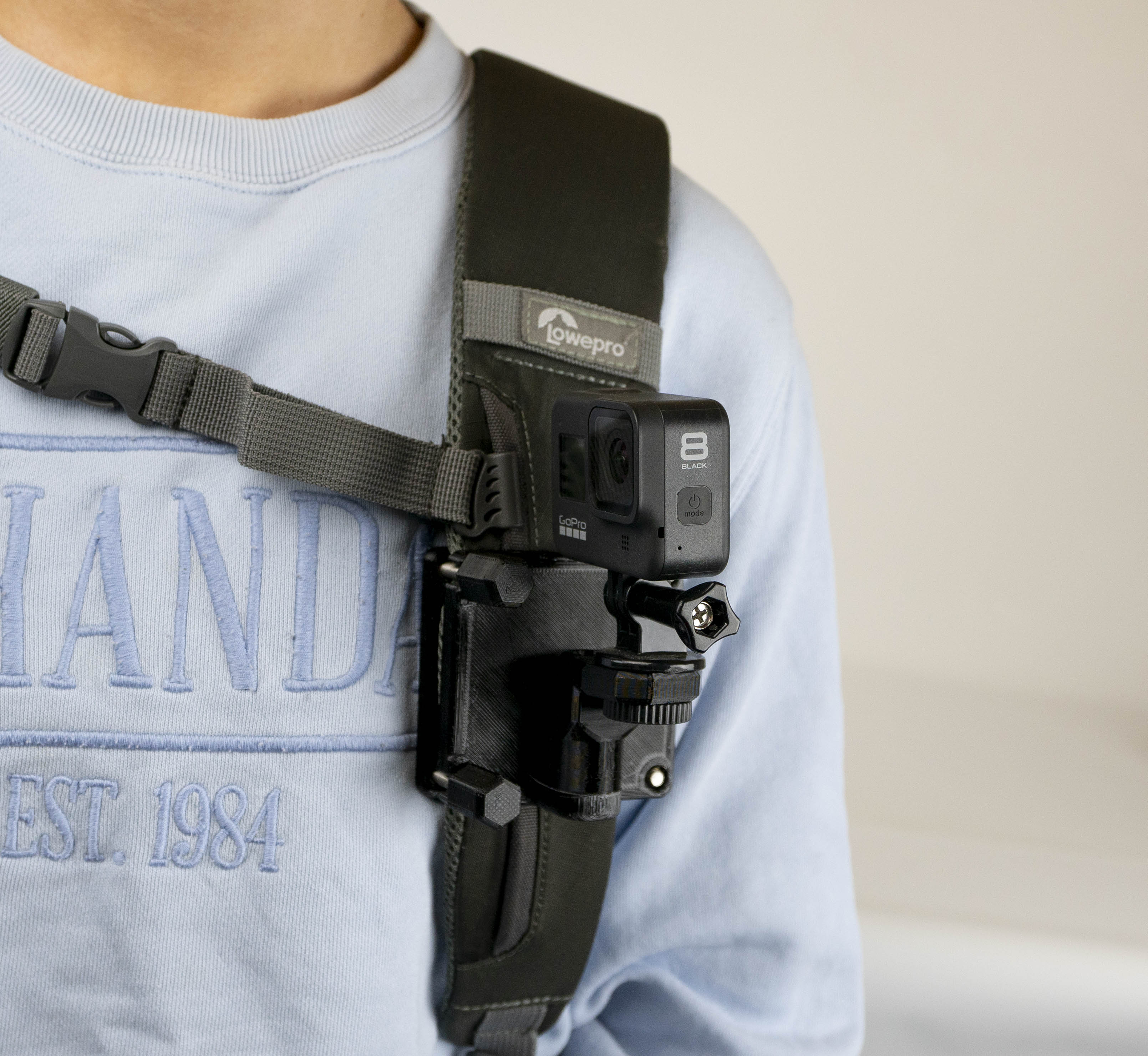 Pack Strap Camera Mount - UK - ScottyMakesStuff