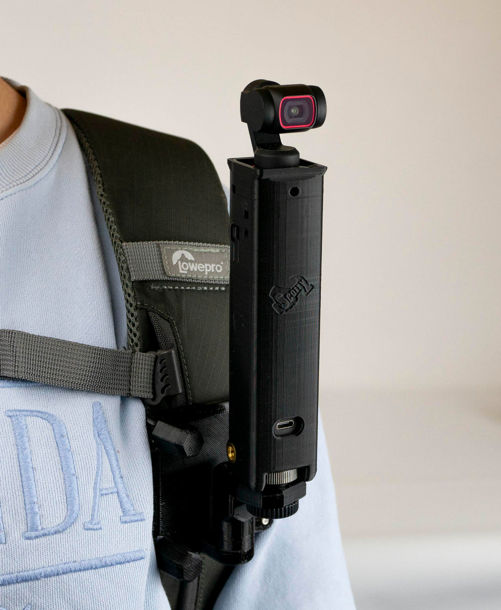 Pack Strap Camera Mount - UK - ScottyMakesStuff