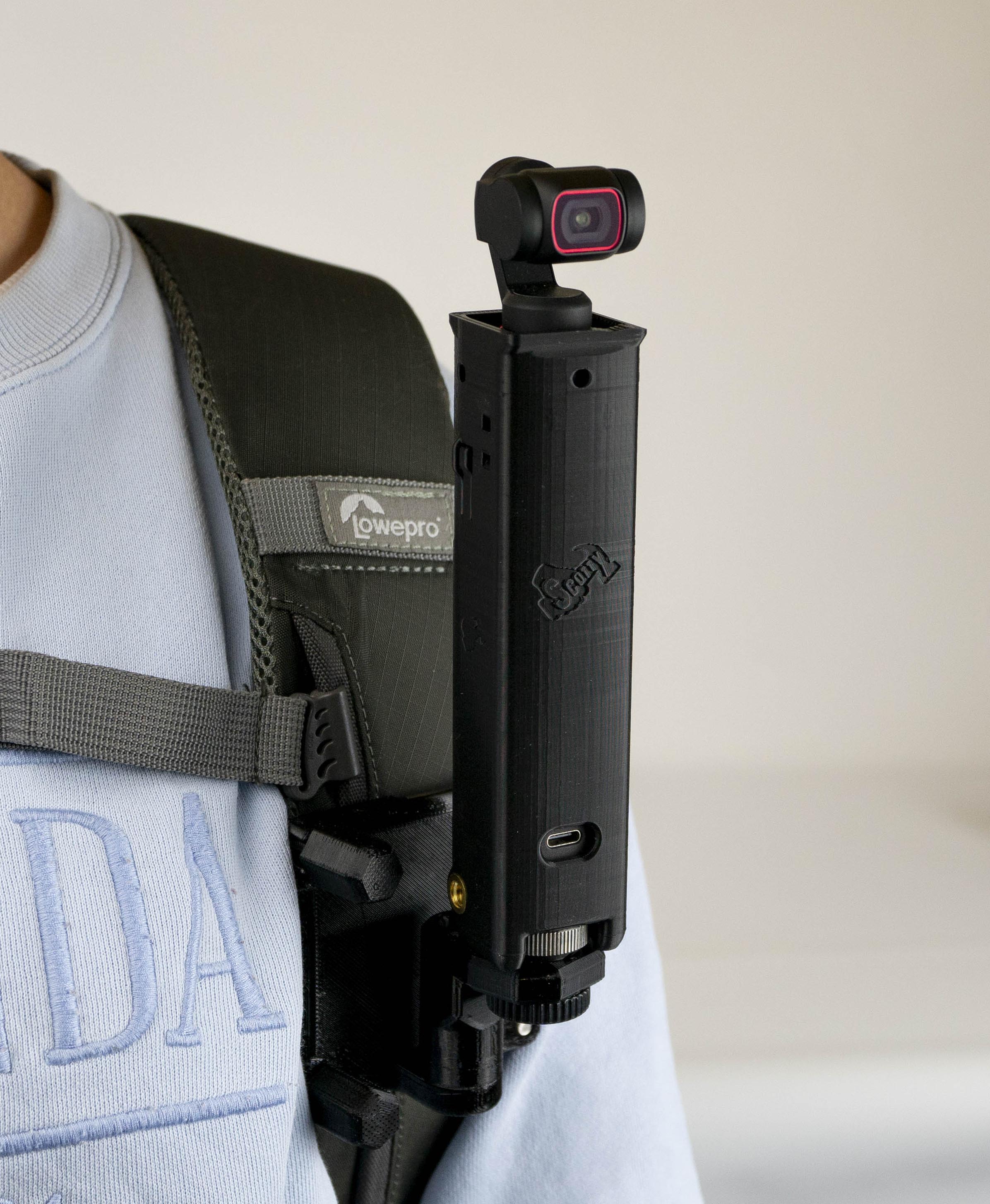 Pack Strap Camera Mount - UK - ScottyMakesStuff